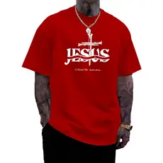 Camiseta Camisa Básica Unissex 100% Algodão Jesus O Amor Me Amou Moda Religiosa