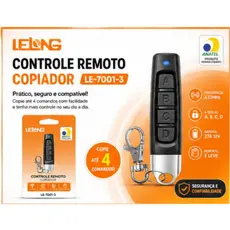 Controle de Portão Eletrônico universal fixed code remote Slim 433MHz 4 em 1 ncb-9004