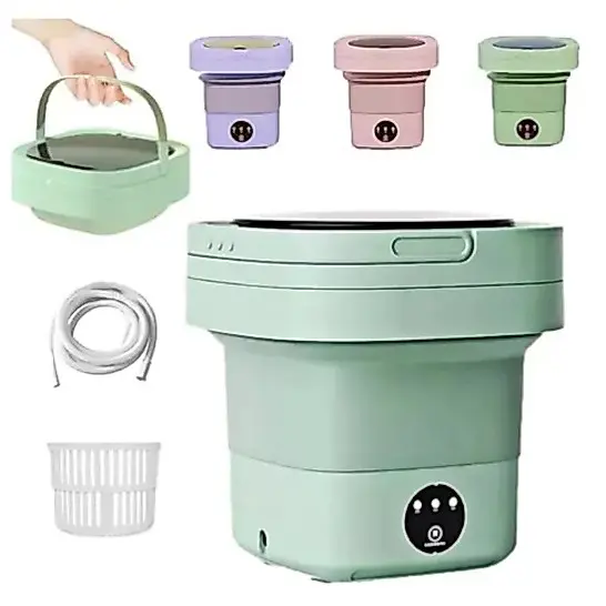 Mini máquina de lavar roupa dobrável portátil lavar automática roupa interior de viagem  DS-ZDXYJ