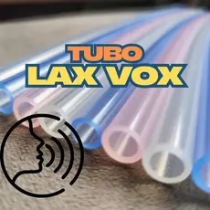 Lax Vox Tubo Canudo Ressonancia Original Exercicio Vocal Silicone (Unidade)