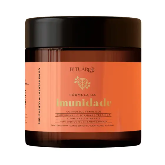 Shot Matinal Fórmula Imunidade Rituária 150g Rico em vitaminas Curcumina Glutamina Treonina Minerais