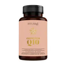 Suplemento Fórmula Coenzima Q10 Rituária Vitamina E 30 Cápsulas