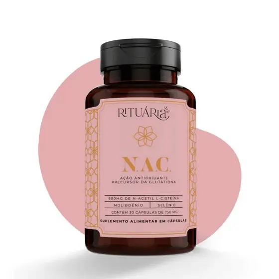 Fórmula NAC Rituária 30 cáps Antioxidante Glutationa