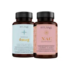 Kit Rituária Magnésio 4Mag + NAC Antioxidante