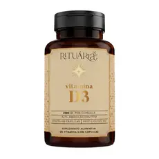 Suplemento Alimentar Vitamina D3 TCM Rituária Imunidade 60 cápsulas