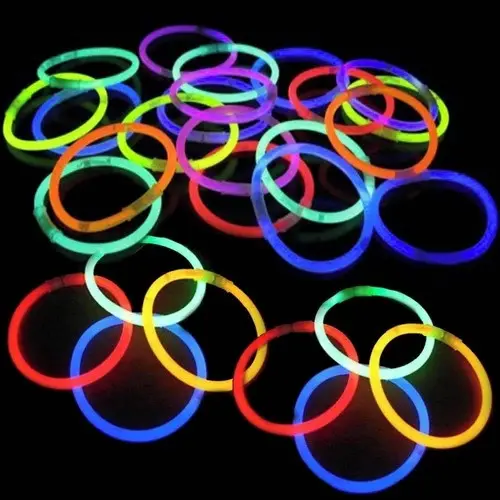 Kit 400 Pulseira Neon Fluorescente Festa Evento Alto Brilho Carnaval Folia
