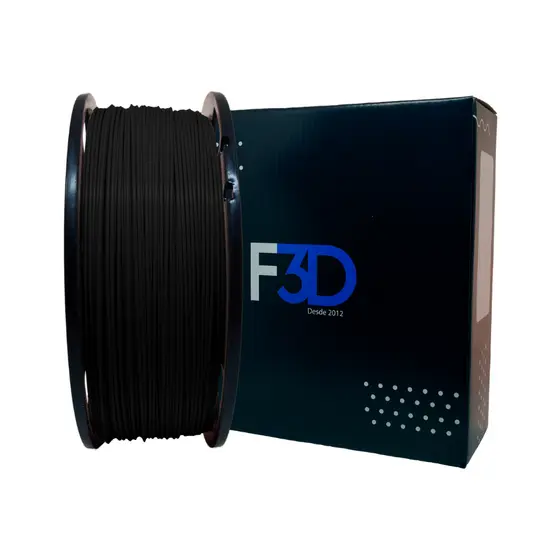 Filamento ABS Premium Preto 1kg 1,75mm