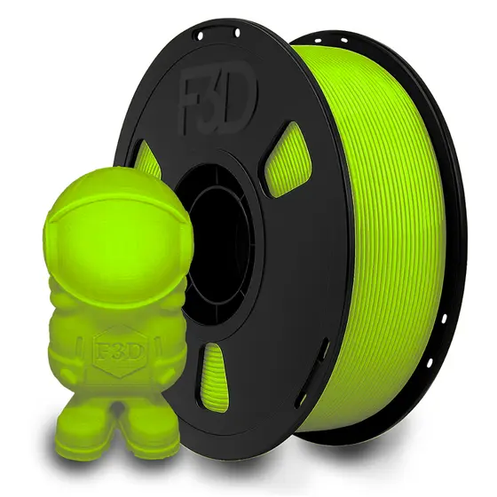 Filamento PLA Premium Verde Limão 1kg 1,75mm