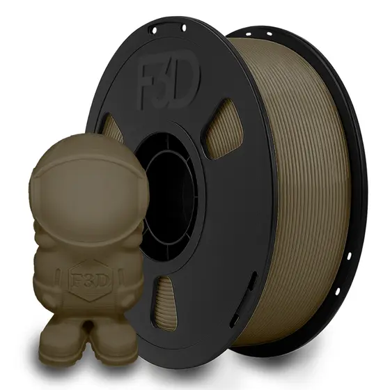 Filamento PLA Premium Marrom 1kg 1,75mm - Impressora 3D