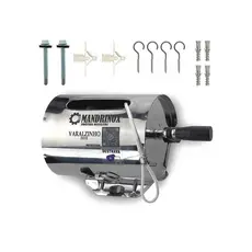 Varal Recolhível Retrátil Inox 30 Metros Mandrinox
