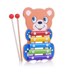 XILOFONE 4 TECLAS INFANTIL EDUCATIVO COLORIDO MUSICAL PARA CRIANÇA