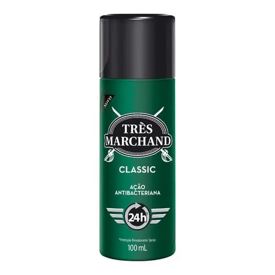 Desodorante Tres Marchand Spray Classic 100ml