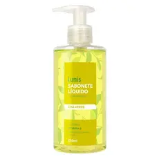 SABONETE LÍQUIDO LUNIS CHÁ VERDE 250ML