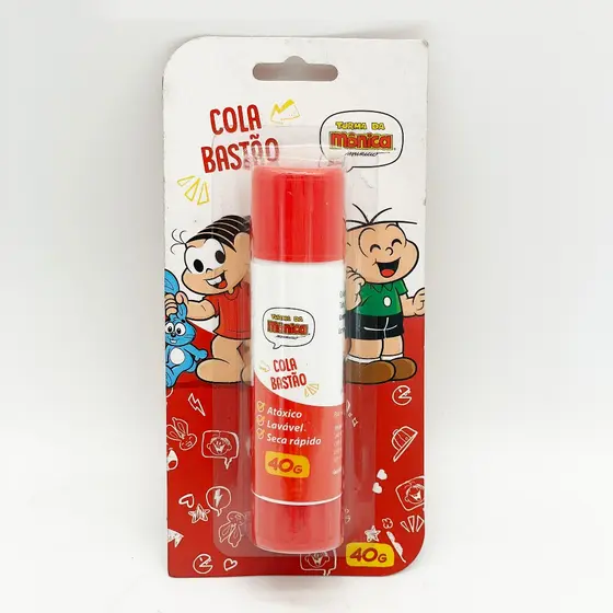🧼📎 Cola Bastão 40g LYKE – Turma da Mônica