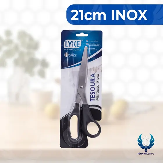 ✂️ Tesoura Multiuso LYKE 21cm – Versátil, Precisa e Robusta