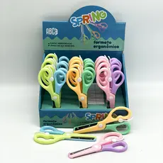 Tesoura Escolar Spring com Mola – ABC