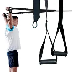 TRX Simples Fita De Suspensão Para Treinamento Funcional Pilates Yoga Fisioterapia Suspenso Alongamento Fortalecimento