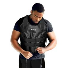 Colete De Carga Peso Funcional 10kg para Treino de Força Musculação Barra Flexão Cross