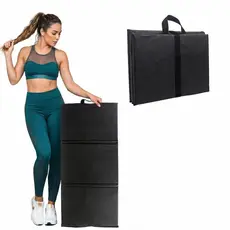 Colchonete Colchão Dobrável para Exercícios em Casa Academia Treino Yoga Fisioterapia  Espuma Macia