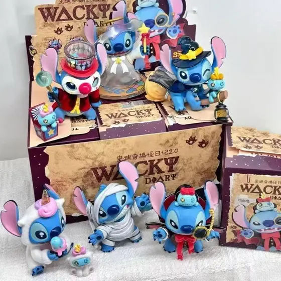 Estoque Pronto Ponto Estranho Diário 2.0 Caixa Cega Figuras Engraçado Colecionável Anime Decoração De Mesa Para Crianças