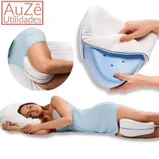 Travesseiro Ortopédico Almofada De Postura para Pescoço Pernas Joelho Pés Lavável Ergonômica Descanso