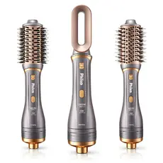 Escova Secadora Alisadora Philco 3 Em 1 1300w Original Anti-frizz 230°c Efeito de Salao