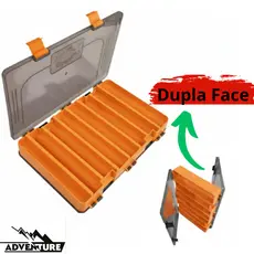 Estojo Pesca iscas Artificiais Coloridos Duplo De Pesca  Pescador duplo profissional
