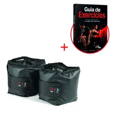 Par Caneleira de Peso 3kg ornozeleira Profissional Academia Musculação Ginastica Treino em Casa