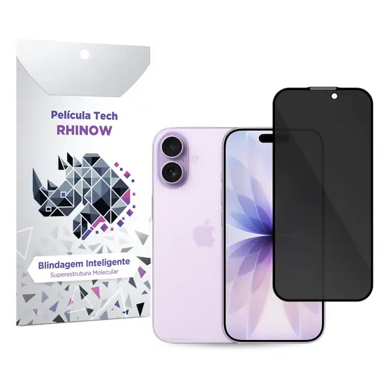 Película de Privacidade Tech para iPhone 17 - Rhinow