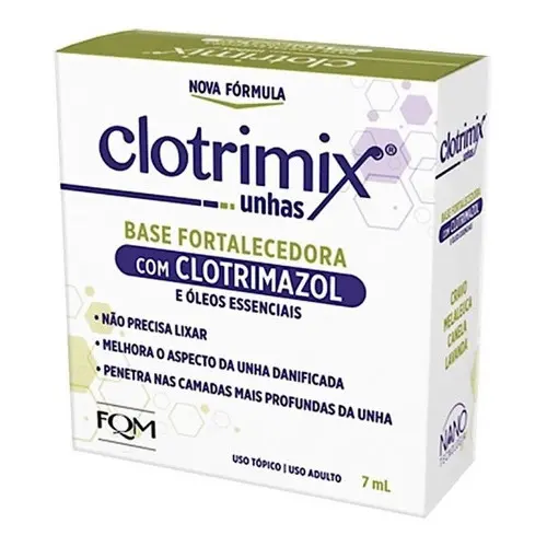 Esmalte Fortalecedor De Unhas Clotrimix 7ml