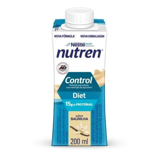 Suplemento Alimentar Nutren Control Sabor Baunilha 200ml