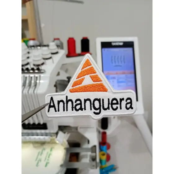 Patch Termocolante Anhanguera - Bordado para seu jaleco