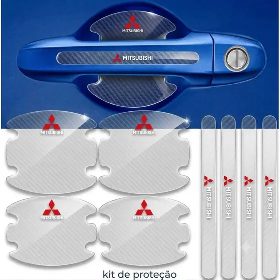 Kit Adesivo Protetor Maçaneta Resinado Todas As Marcas Universal