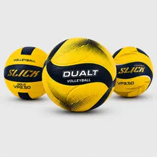 Bola Vôlei Oficial Profissional Dualt Slick Original Quadra Areia Praia Macia Alta Durabilidade