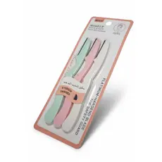 🪒 KIT 3 UNIDADES – APARADOR DE SOBRANCELHA (EYEBROW TRIMMER)