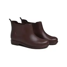 Galocha Feminina Impermeável PVC Antiderrapante Bota de Chuva Cano Curto Confortável