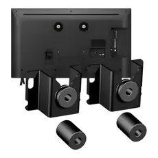 Suporte de Parede Para TV 10” a 100” Fixo Universal em Metal com Kit Completo de Instalação