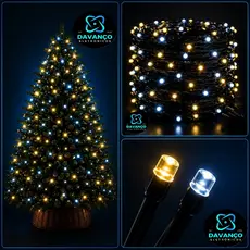 Pisca Pisca Natal Strobo 40 Metros 480 LEDs Flash Estrobo Cordão LED Luzes de Natal