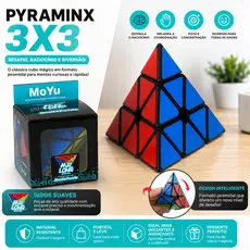 Cubo Mágico Pyraminx 3x3 MoYu Original
