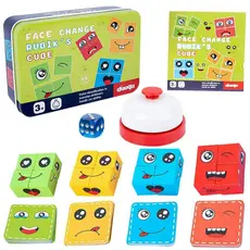 Jogo Quebra cabeça Cara careta Brinquedo Interativo Diversão garantida