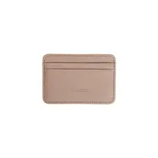 Porta Cartão Masculino de Couro com RFID Street Bege