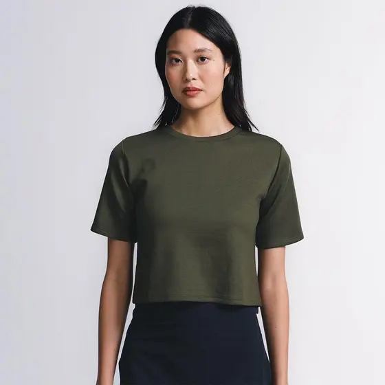 Blusa Feminina Insider Boxy Cropped