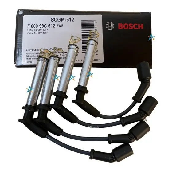 kit de Jogo Cabo De Vela Original Bosch Onix Agile Corsa Celta Prisma Spin S10
