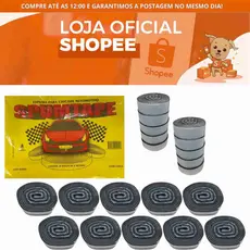 Kit 10 Rolo Fita Espuma Com cola Chicote Acabamento Anti Ruido alarmes som eletrica ar condicionado