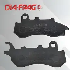 Pastilha Freio Dianteira Moto Original Diafrag CG Titan Fan Cargo 160 CBS 2018 2019 2020 2021