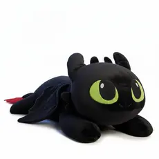 Pelúcia Gigante Banguela 110cm Xuxão Fúria da Noite Travesseiro Corpo Macio Antialérgico