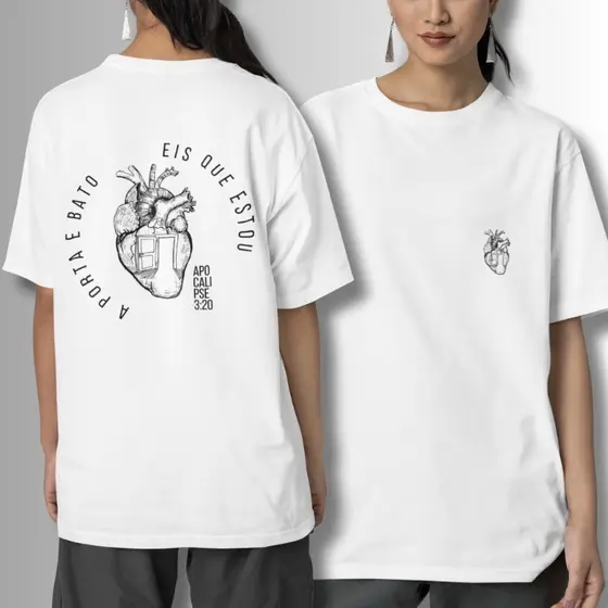 camiseta unissex camiseta over camiseta religiosa camiseta 100% algod茫o camiseta feminina