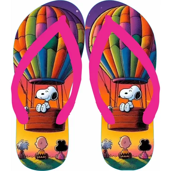 Chinelos Snoopy Lindas e confortavel .