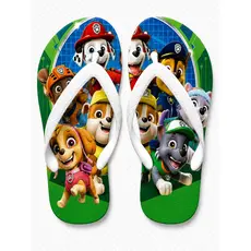 Chinelo Patrulha Canina personalizada a  arte será com a imagem escolhida