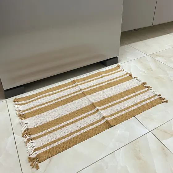 Kit Passadeira Tapete Para Cozinha Tear 3 Peças